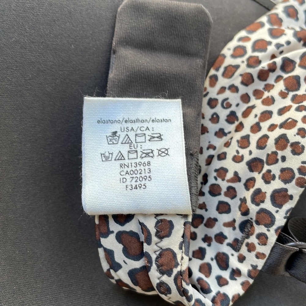 CALVIN KLEIN leopard cheetah print padded bra - Picture 9 of 14